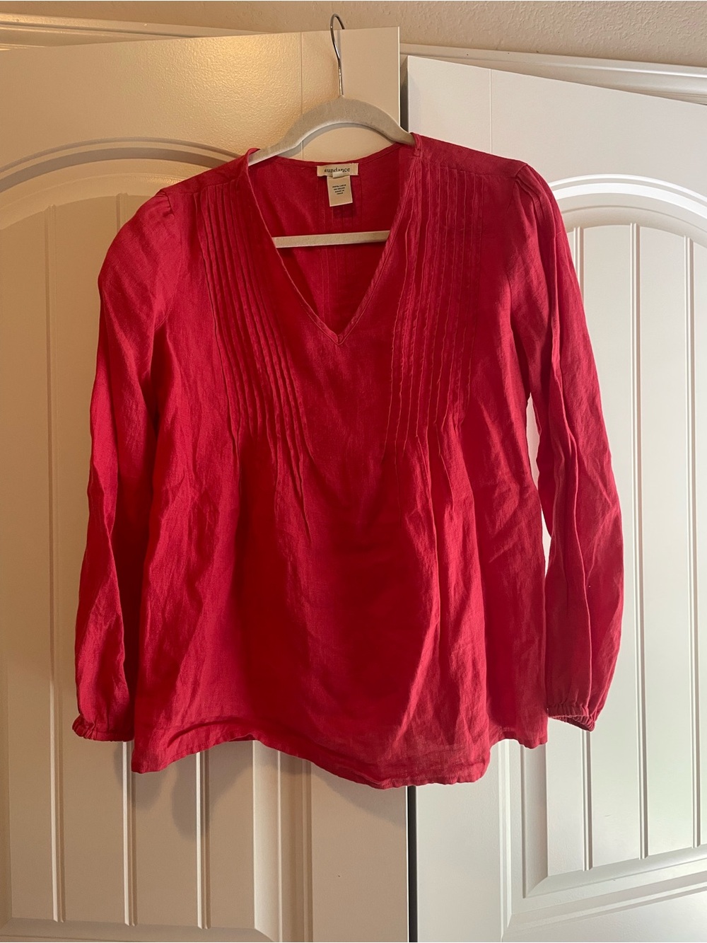 Sundance Linen Blouse EUC